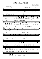 No Regrets - Full Score.pdf